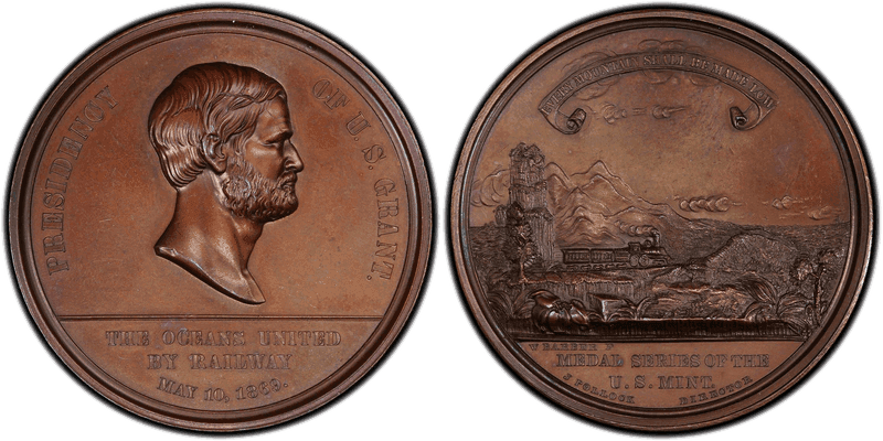 1869 HK-12, Pacific Railway Dollar