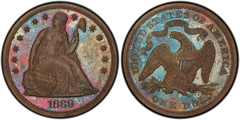 1869 Dollar Patterns