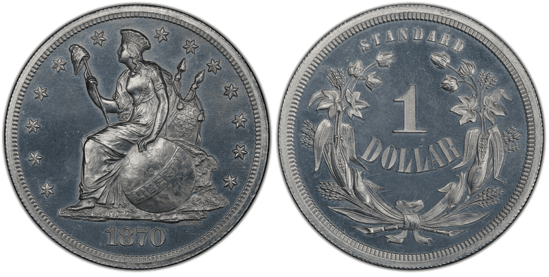 1870 Proof Dollar Pattern - J-1012