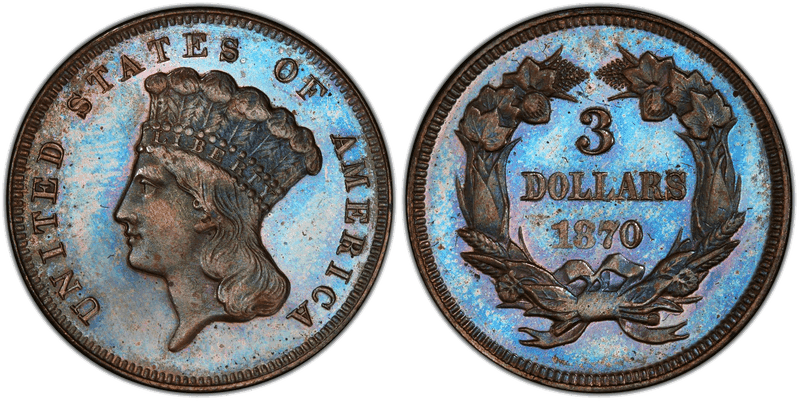 1870 Three Dollar Patterns