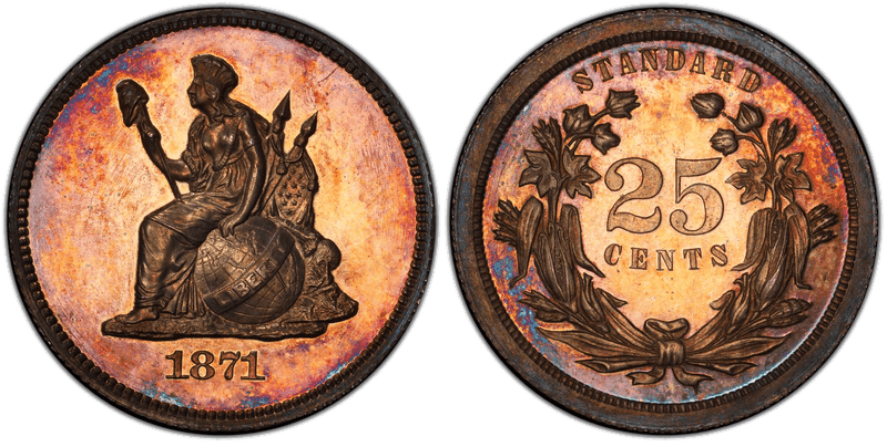 1871 Quarter Patterns