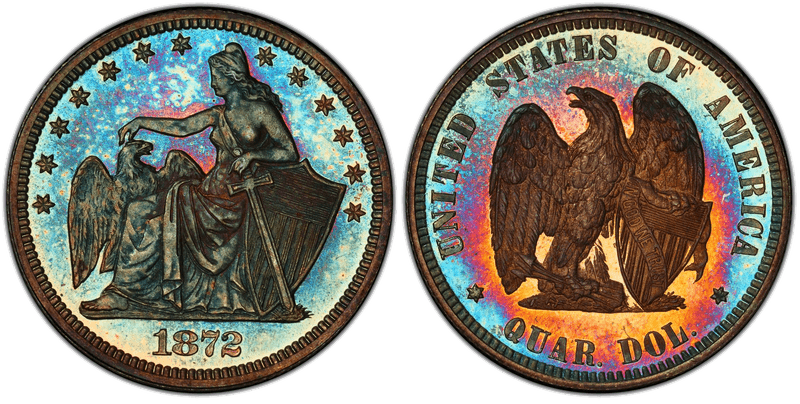 1872 Quarter Patterns