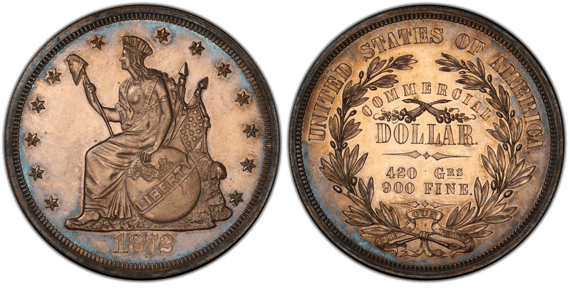 1872 Proof Dollar Pattern - J-1214