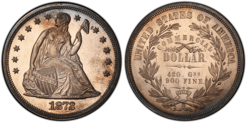 1872 Proof Dollar Pattern - J-1219