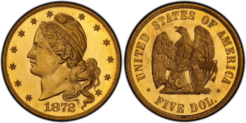 1872 Half Eagle Patterns