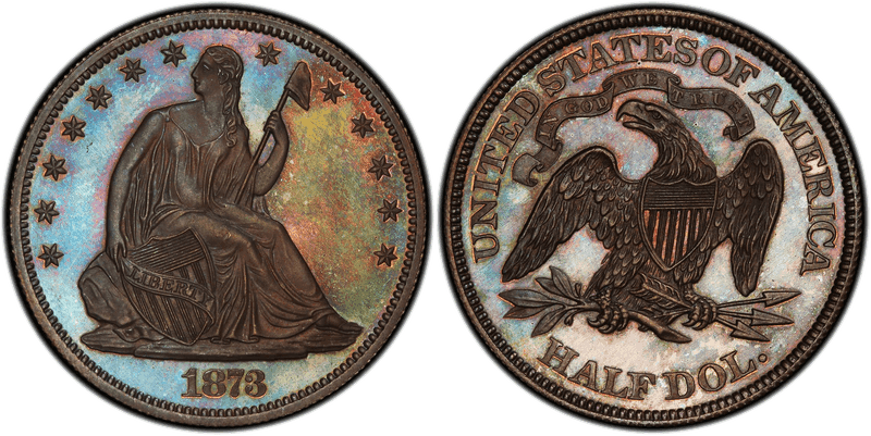 1873 Half Dollar Patterns