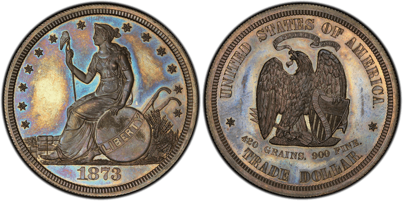 1873 Proof Dollar Pattern - J-1301