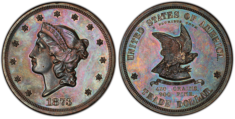 1873 Proof Dollar Pattern - J-1288