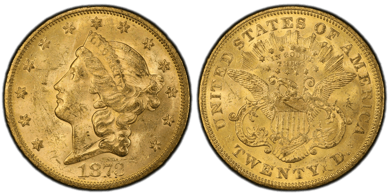 1873 (S) Liberty Head Double Eagle - Closed 3