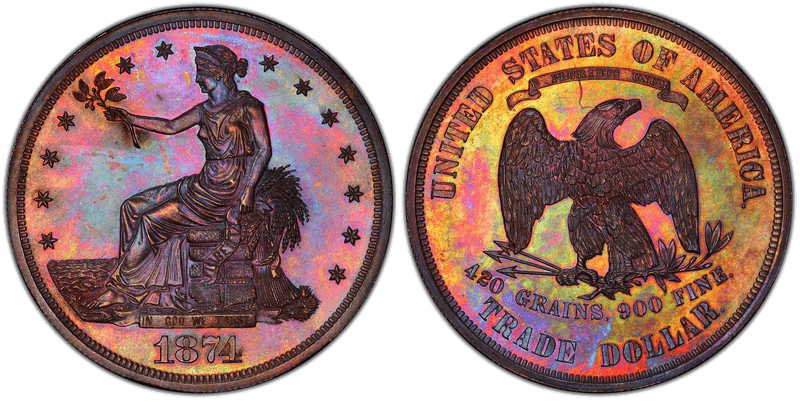 1874 Dollar Patterns