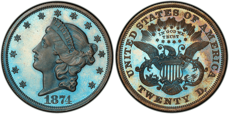 1874 Double Eagle Patterns