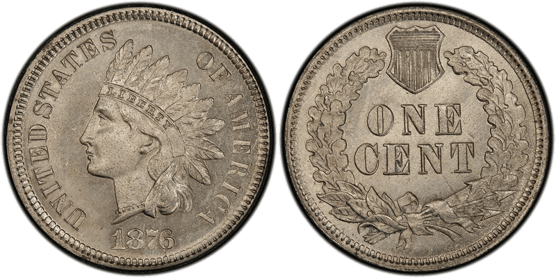1876 Cent Patterns