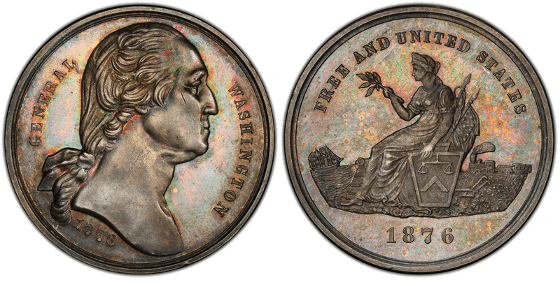 1876 HK-52, Centennial Exposition Dollar