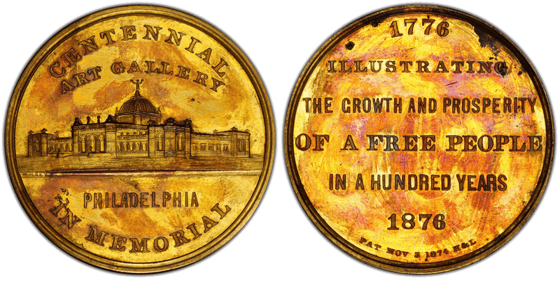 1876 HK-83b, Centennial Expo Dollar