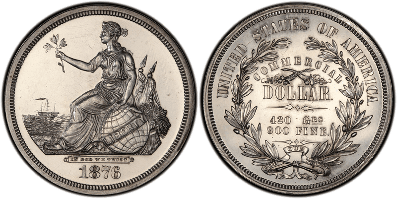 1876 Proof Dollar Pattern - J-1472
