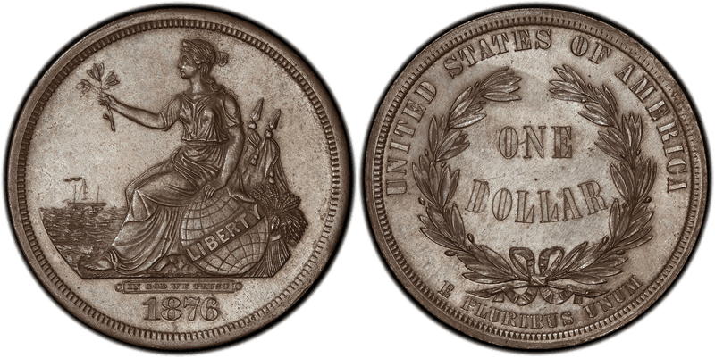 1876 Proof Dollar Pattern - J-1469