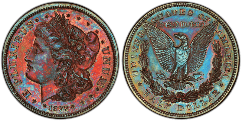 1877 Proof Half Dollar Pattern - J-1511
