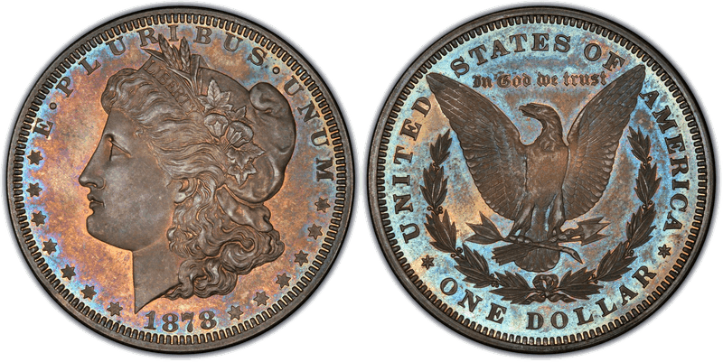 1878 Proof Dollar Pattern - J-1550a