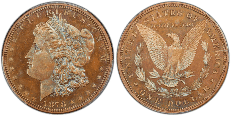 1878 Proof Dollar Pattern - J-1550b