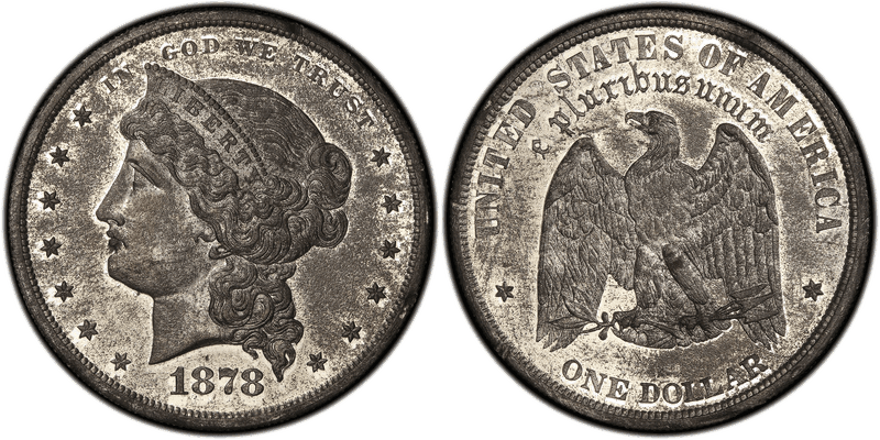 1878 Proof Dollar Pattern - J-1556a