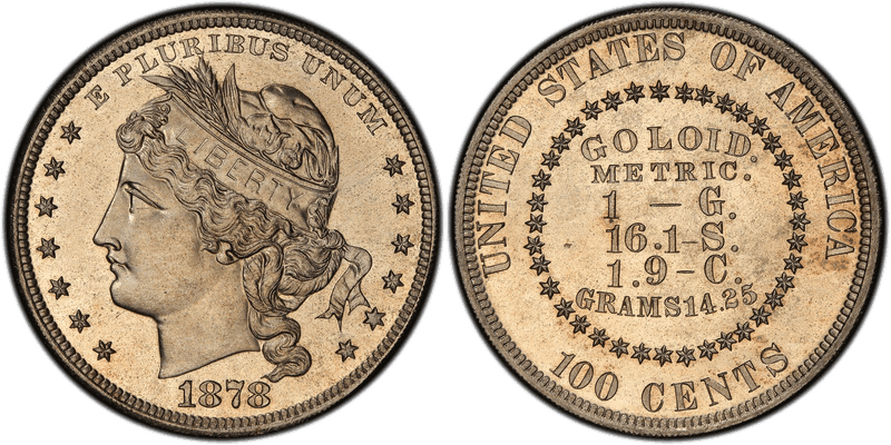 1878 Proof Dollar Pattern - J-1564