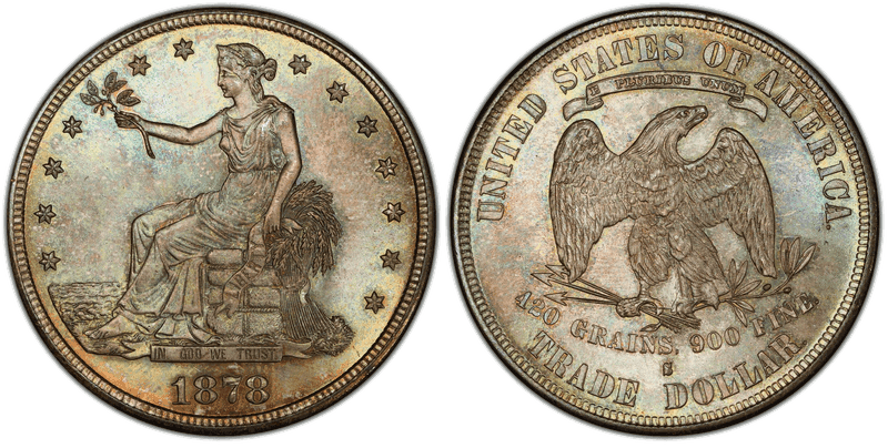 1878 (S) Trade Dollar