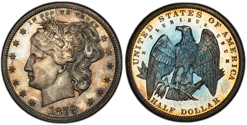 1879 Proof Half Dollar Pattern - J-1597