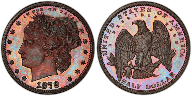 1879 Proof Half Dollar Pattern - J-1598