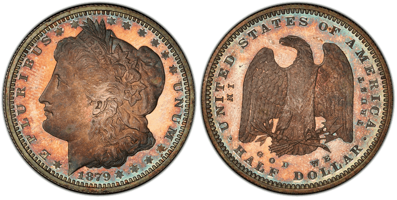 1879 Proof Half Dollar Pattern - J-1599