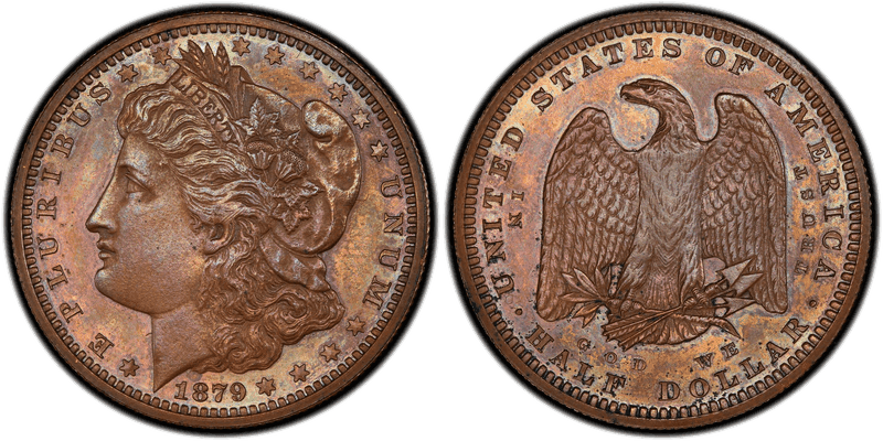 1879 Proof Half Dollar Pattern - J-1600