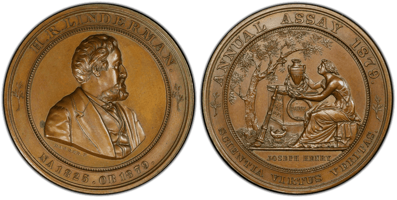1879 Assay Commission Medal - JK-AC-19, Bronze, H.R. Linderman