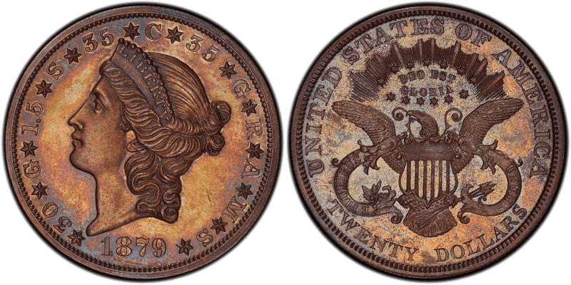 1879 Proof Double Eagle Pattern - J-1642