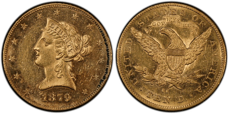 1879 Liberty Head Eagle