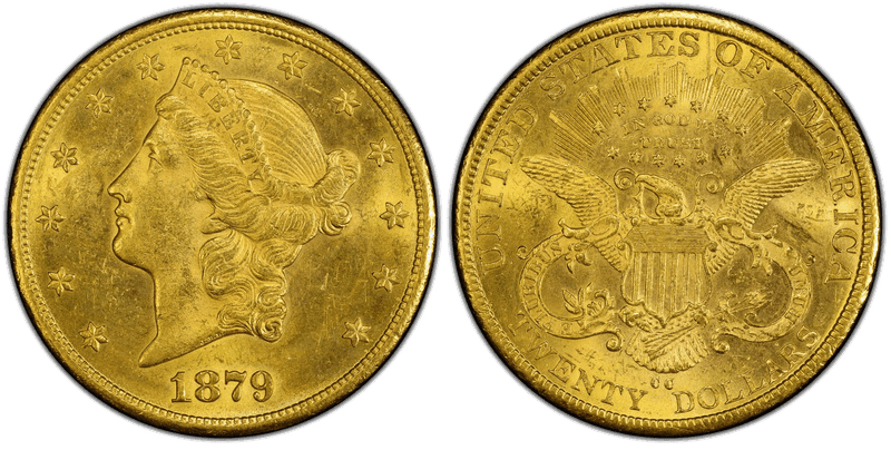 1879 Liberty Head Double Eagle
