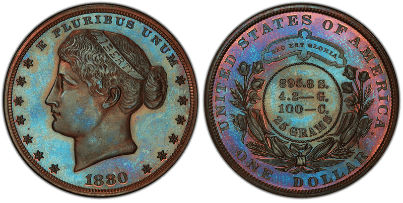 1880 Proof Dollar Pattern - J-1649