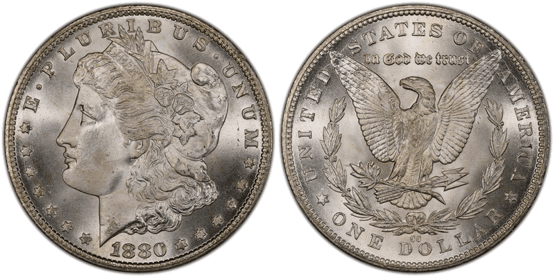 1880 (CC) Morgan Dollar