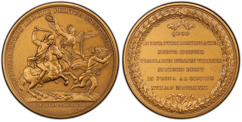 1881 Bronze Medal Betts-595, Cowpens Reproduction