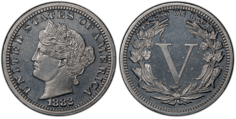 1882 Proof Nickel Pattern - J-1679