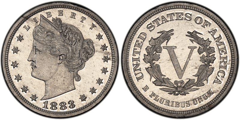 1883 Proof Nickel Pattern - J-1716
