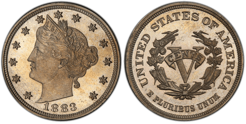 1883 Proof Nickel Pattern - J-1717