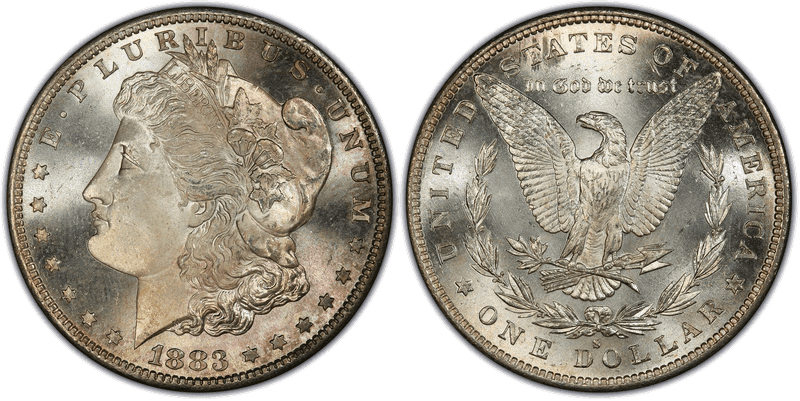 1883 (S) Morgan Dollar