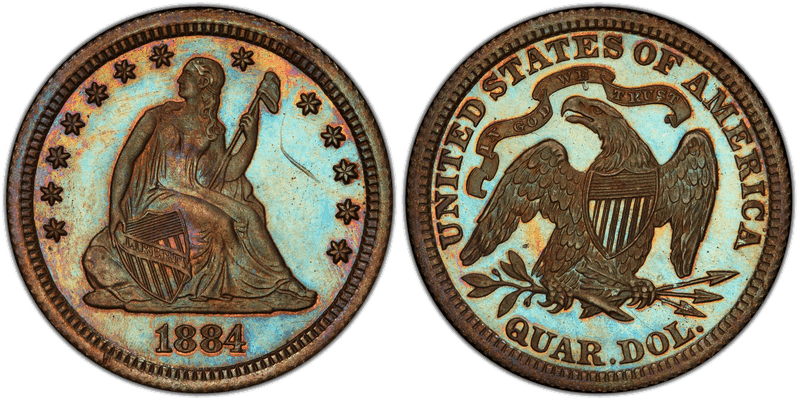 1884 Quarter Patterns