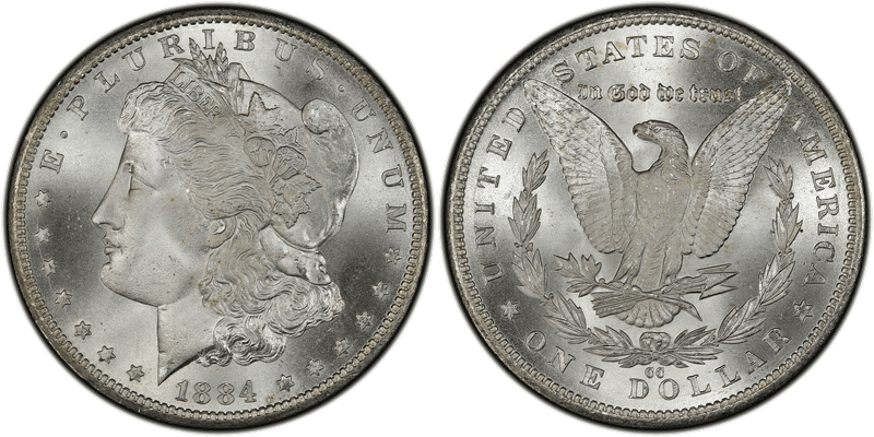 1884 Morgan Dollar