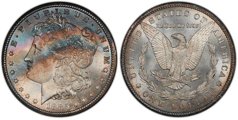 1885 Morgan Dollar