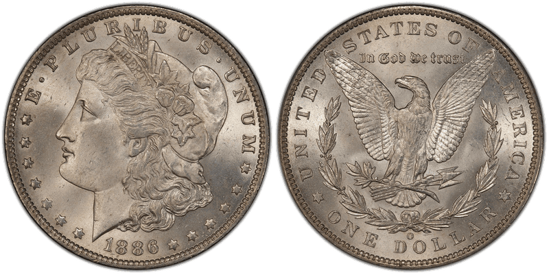 1886 Morgan Dollar