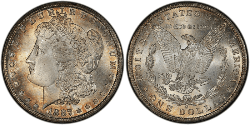 1887 (S) Morgan Dollar