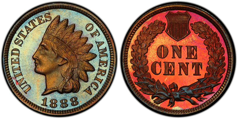 1888 Proof Indian Head Cent