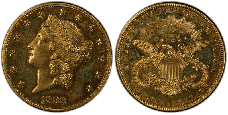 1888 Liberty Head Double Eagle