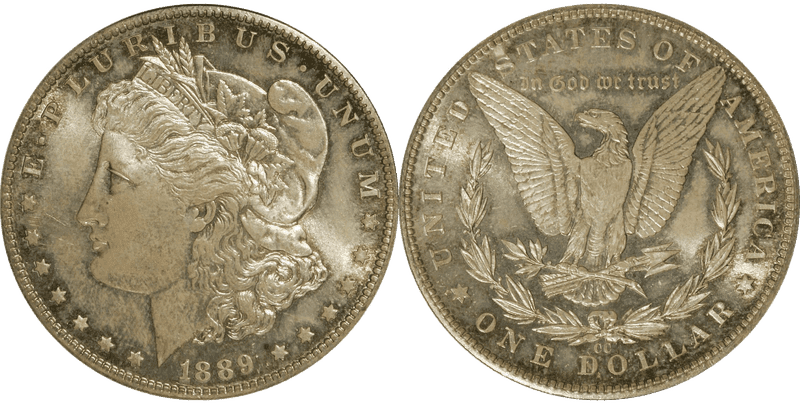 1889 Morgan Dollar