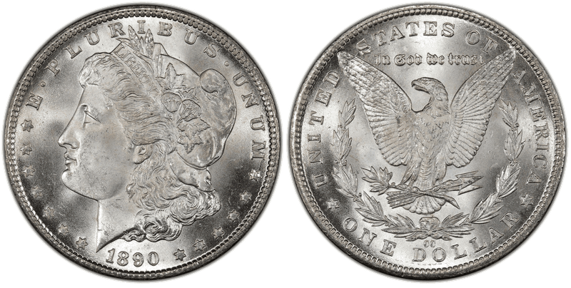 1890 Morgan Dollar